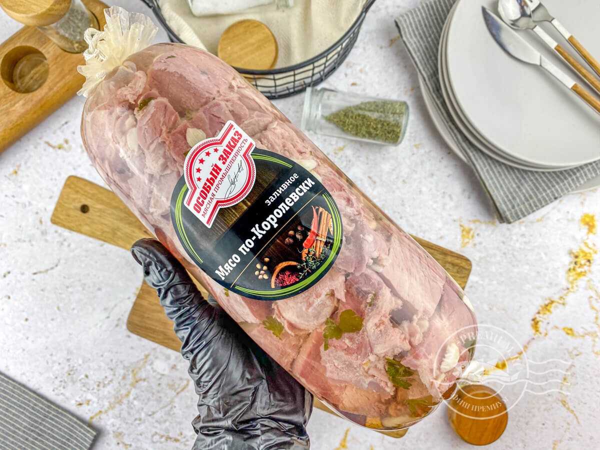 Заливное «Мясо по-королевски» Особый заказ ~ 2 кг в шт