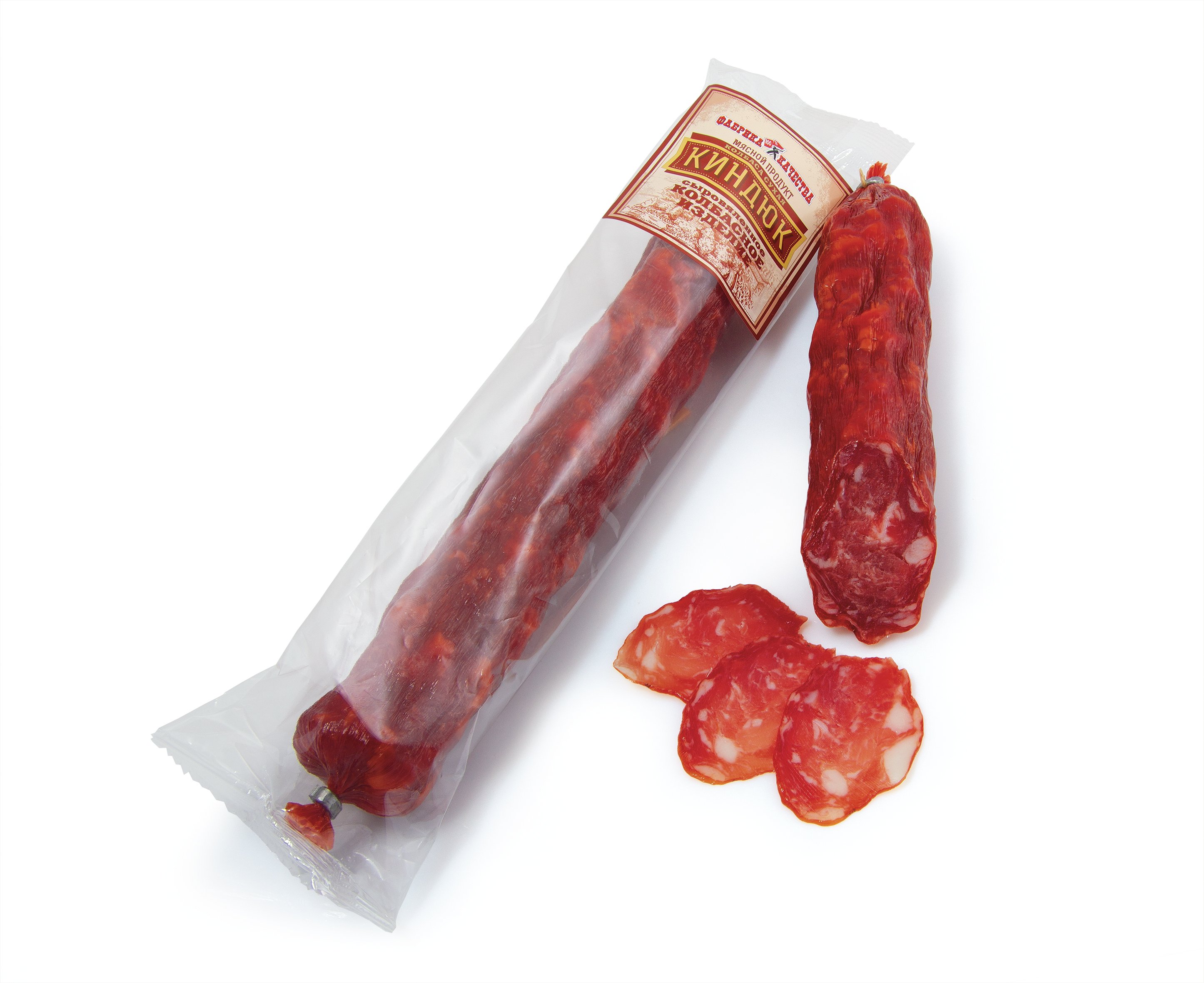 Колбаса п/с Итальянская, 0.2 кг Фабрика качества