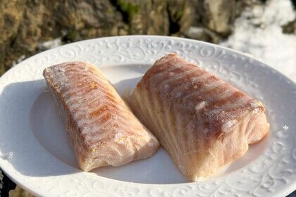 Масляная рыба стейки свежемороженые