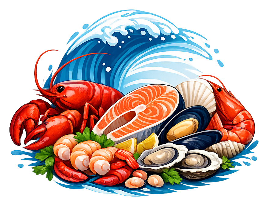 Свежие морепродукты с доставкой